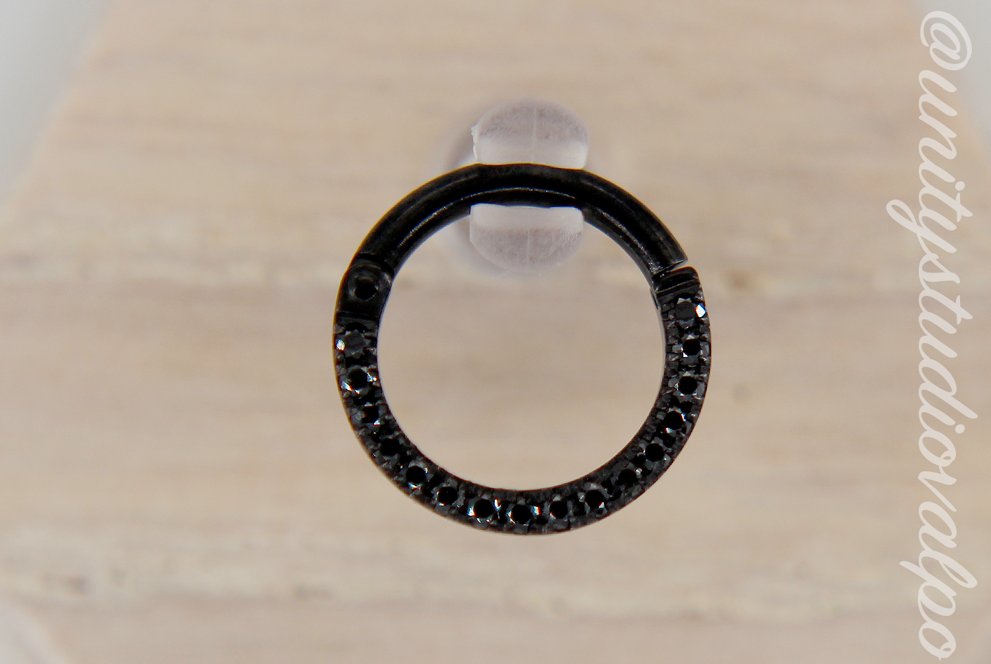 Maria Tash Black outlet eternity septum ring