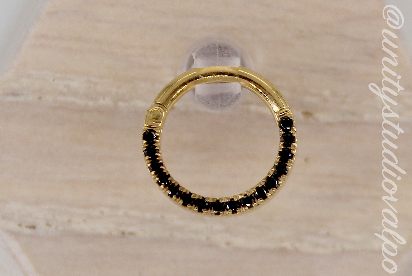 Maria Tash Black outlet eternity septum ring